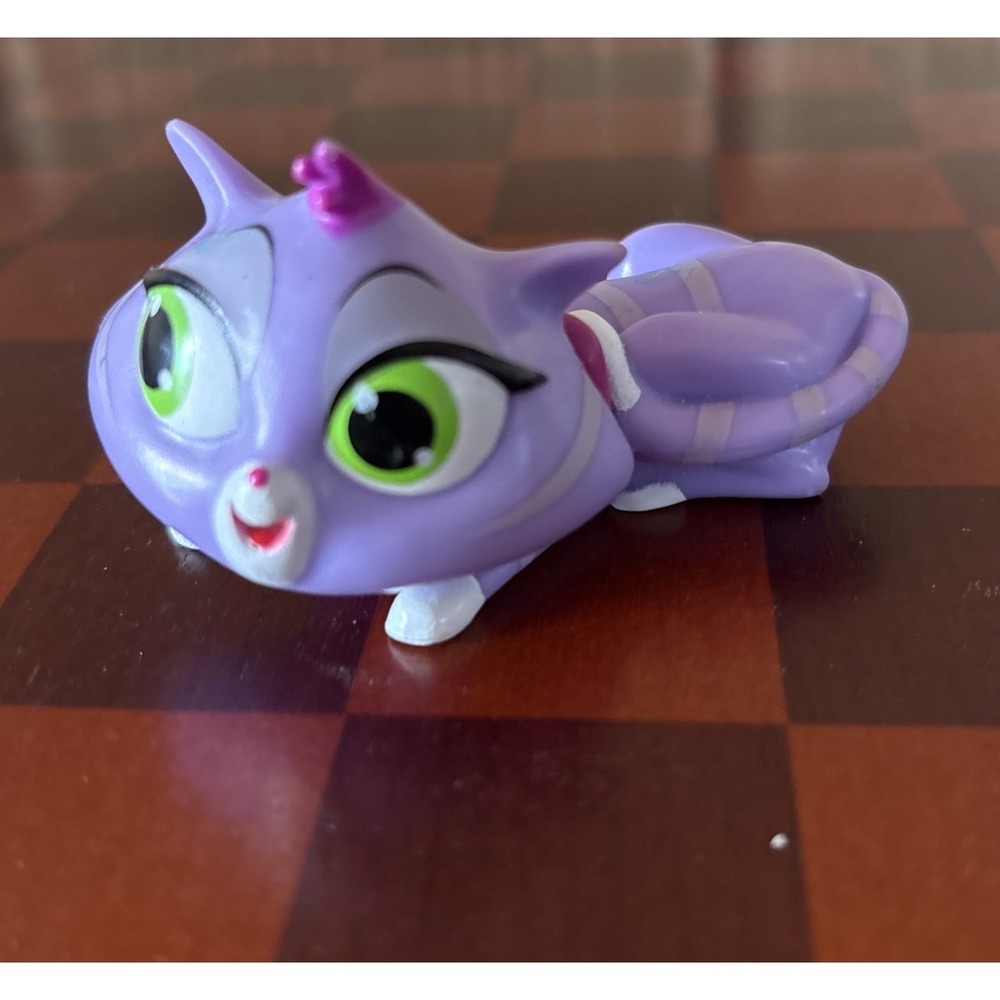 Disney Just‎ Play PUPPY DOG PALS HISSY THE PURPLE  CAT PVC Figure Toy